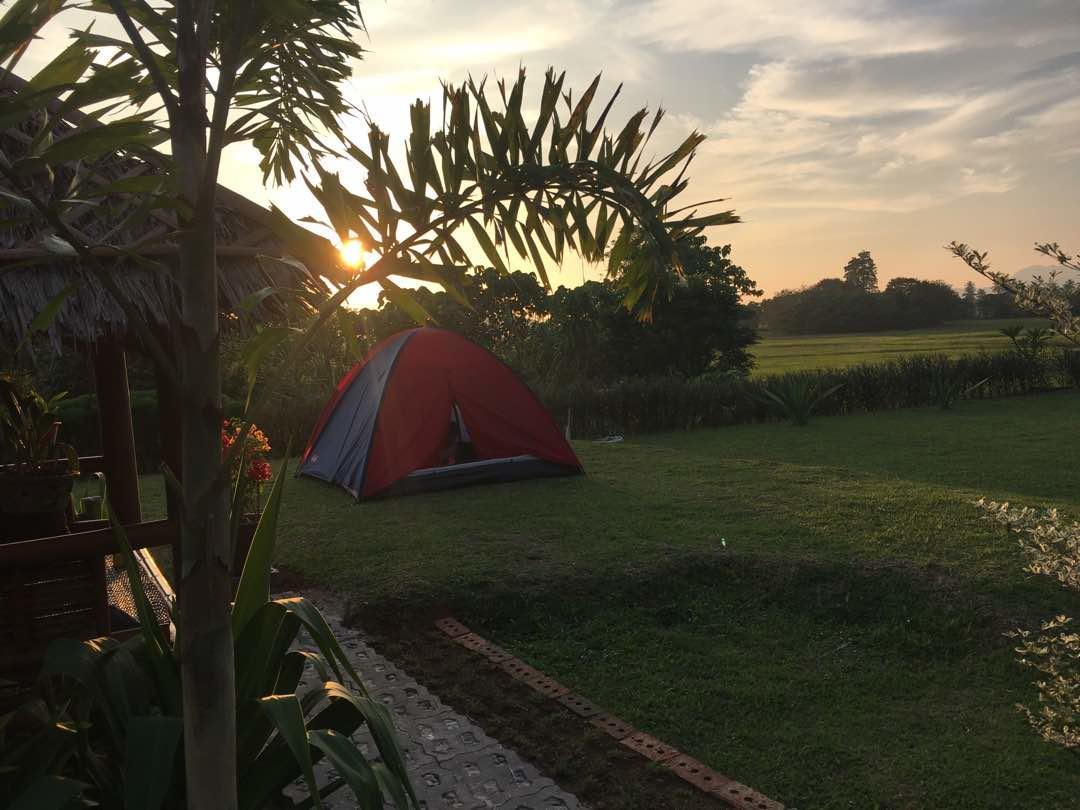 Ferienwohnung Bambu Getaway Kuah Exterior foto